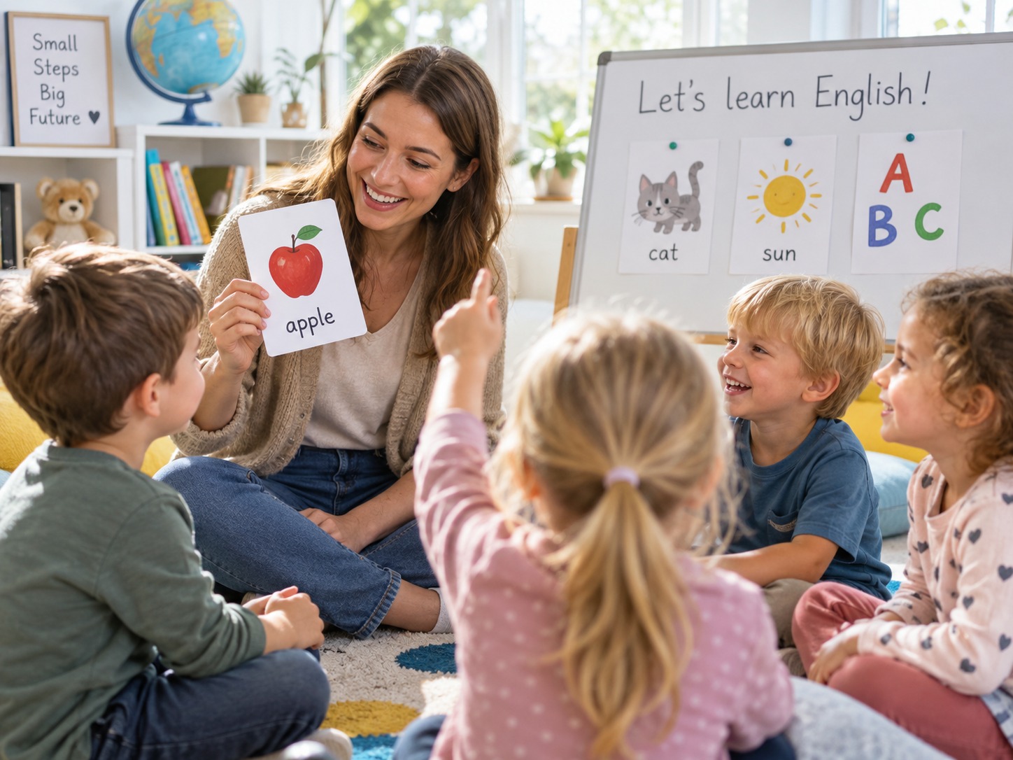 Ab welchem Alter Englisch lernen – Kinder lernen spielerisch im Kindergarten