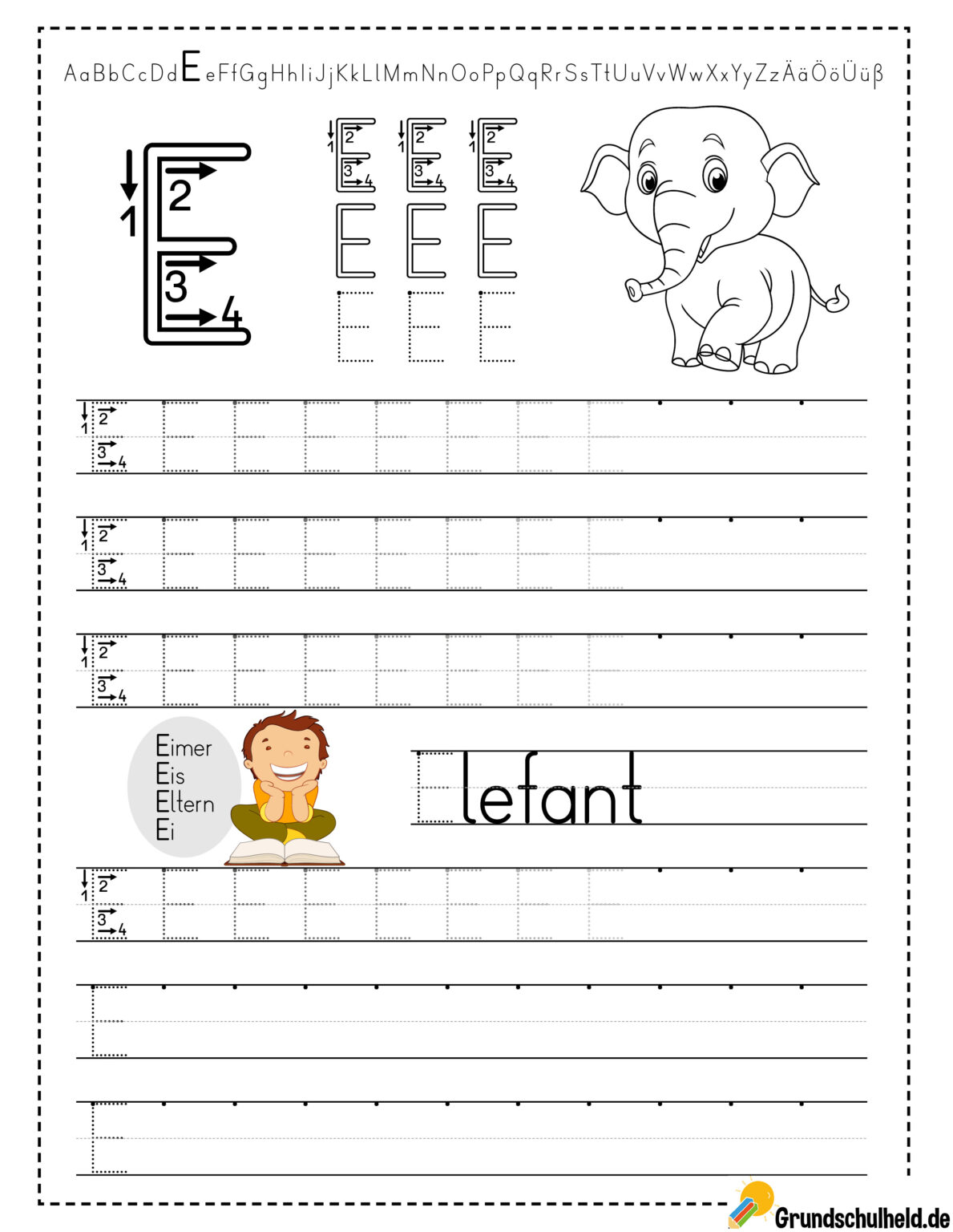 Arbeitsblätter Vorschule 2025 kostenlos zum Ausdrucken