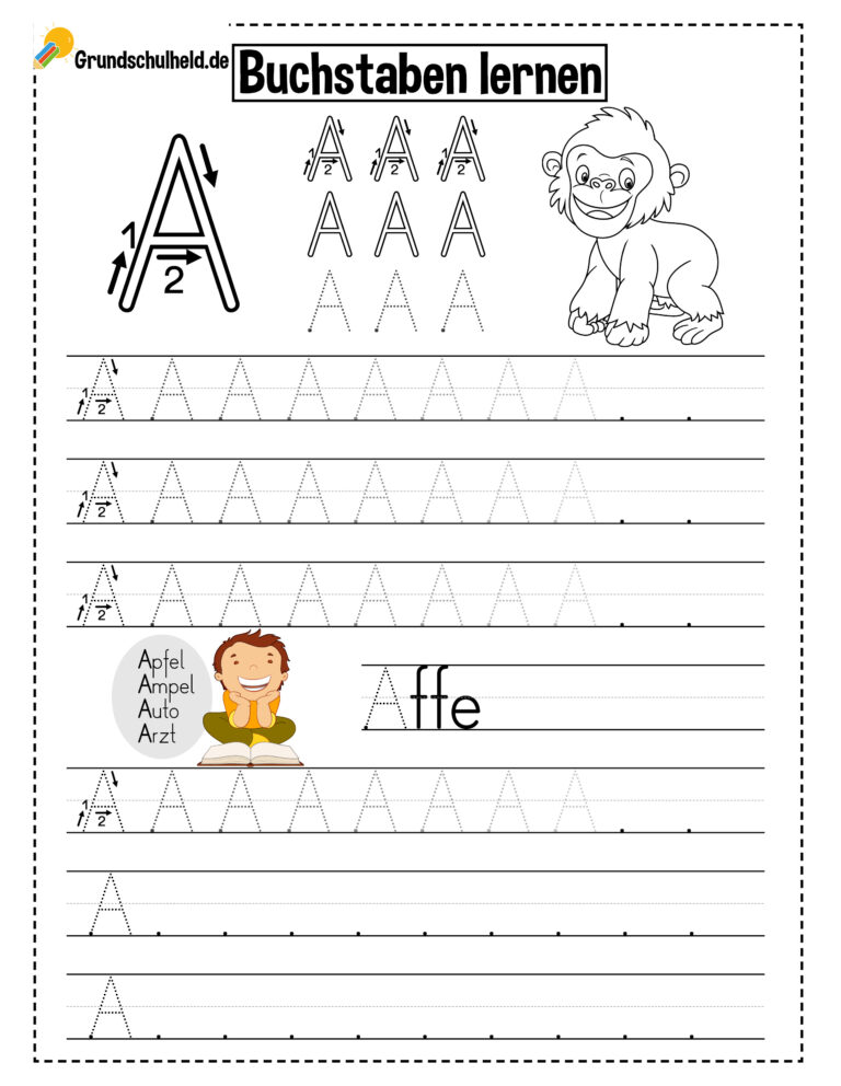  Arbeitsblätter Vorschule 2025 kostenlos zum Ausdrucken 